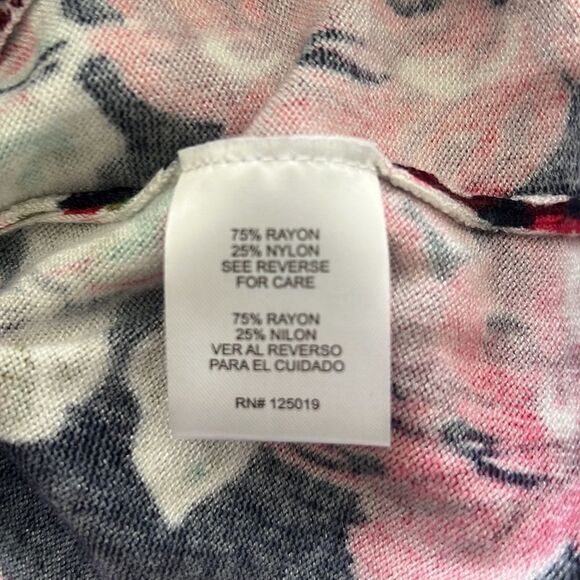 Joseph A Button Down Floral Cardigan Sweater - S - Picture 8 of 9